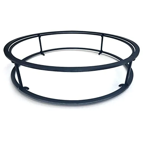 BonFeu BonBiza Feuerkorb für den Garten - Feuertonne & Feuerstelle - Feuerschale Feuerkorb aus stabilem Stahl - Mit Grillrost & Plancha zum Kochen - 80x80x100 cm (Ständer Ø80)