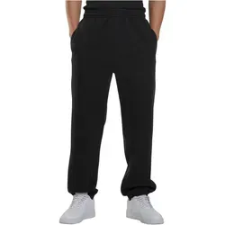 Urban Classics Fluffy Sweatpants Black, 4XL - Wanderhosen aus weichem Material, ideal für Sport und Freizeit. Elastischer Bund und seitliche Taschen sorgen für optimalen Komfort und praktische Aufbewahrung.