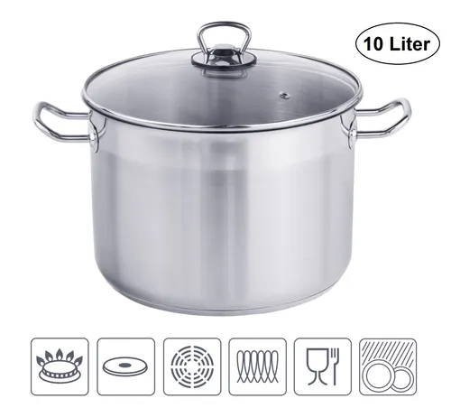 XL Profi Universalkochtopf 10L – Jumbotopf Ø 26x18cm