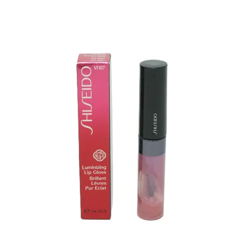 Shiseido Luminizing Lipgloss (# VI107 Cool) - Hochwertiger Lipgloss mit brillanter Farbtiefe und feuchtigkeitsspendender Formel für ein strahlendes Lippenfinish.