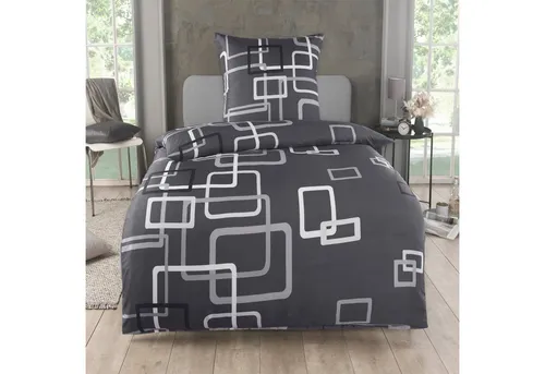 Kuscheli Bettwäsche 155x220 + 80x80 cm - Bettwäsche-Set aus atmungsaktiver Mikrofaser, ideal für Allergiker, pflegeleicht und bügelfrei für einen gesunden, erholsamen Schlaf.