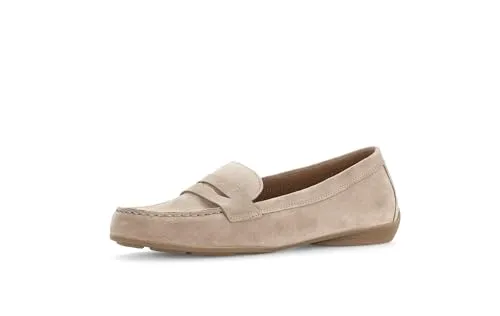 Gabor Damen Slipper - Best Fitting Schlupfschuhe für jeden Anlass - Slipper & Mokassins für Damen aus hochwertigem Rauleder und Glattleder, ideal für Komfort und Stil mit Blockabsatz von 1.5 cm.