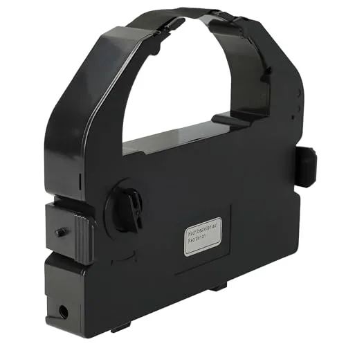 vhbw 1x Farbband Schriftband Ersatz für Epson C13S015262, S015016 für Nadeldrucker, Bondrucker - Schwarz