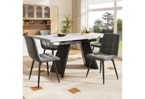 Merax Gaming-Hochbett 160x200 cm mit LED-Beleuchtung und Schreibtisch - Vielseitiges Gaming-Hochbett mit stabilem Metallrahmen und integriertem Schreibtisch. Ideal für modernes Wohnen, bietet Platz für Gaming und Lernen sowie stimmungsvolle LED-Beleuchtung.