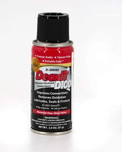 DeoxIT D100S-2 Kontaktspray für Gitarrenpflege