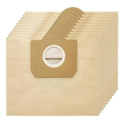 Fousenuk 10 Stück staubsaugerbeutel für kärcher 6.959-130.0, staubsauger beutel, filterbeutel ersatzteile, Staubsaugertüten, papierfilterbeutel für karcher WD3 A2204/A2656/WD3200/SE4001/MV1/WD3300