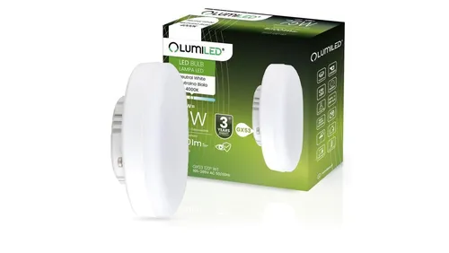 Żarówka LED GX53 12W = 75W 1100lm 4000K Neutralna 120 Lumiled LUMI 5904422766627