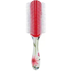 Denman D4 Deluxe Floral Fantasy 9-reihig Bürste - Die Denman D4 Deluxe Floral Fantasy 9-reihig ist ideal für Föhnen, Glätten und Entwirren. Mit ergonomischem Griff und Antistatik-Effekt sorgt sie für ein müheloses Styling und schonende Pflege der Haare.