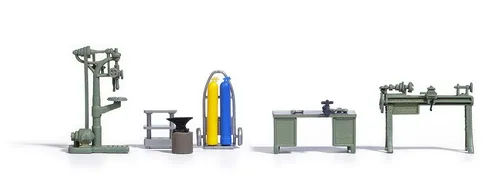 Busch 1185 Handwerker-Werkstatt H0