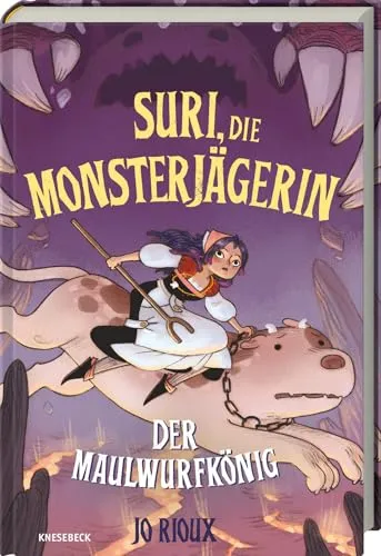 Suri, die Monsterjägerin: Bd. 2 - Der Maulwurfkönig. Spannender Kindercomic ab 8 Jahren über Magie, geheimnisvolle Monster & eine mutige Heldin