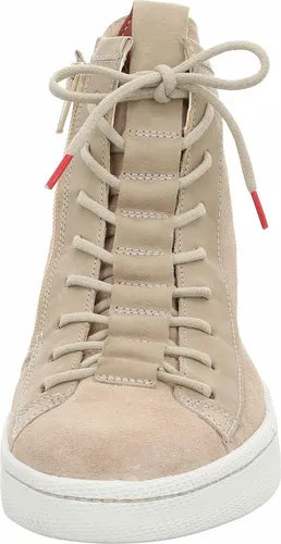 THINK! Damen Kumi Leder Boots, nachhaltig und warm gefüttert - Wanderschuhe aus hochwertigem Velour- und Glattleder, mit Lederfutter für optimalen Komfort und Wärme. Ideal für umweltbewusste Wanderer.