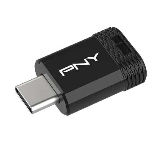 PNY Elite-X Fit 256 GB USB-Flash-Laufwerk - USB-Stick mit 256 GB Speicherkapazität, kompakt und ideal für schnelle Datenübertragungen dank USB-C 3.2 Gen 1.