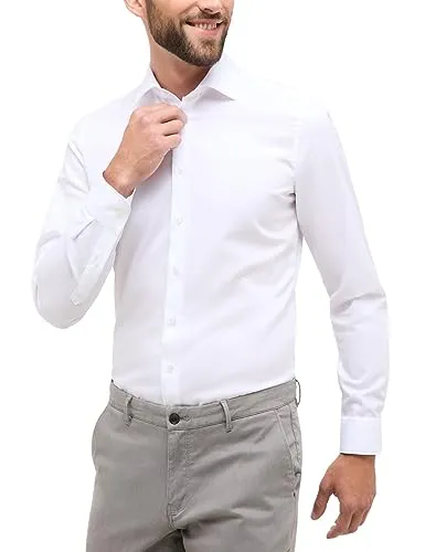 Produktbild ETERNA Herren Slim Fit Original Shirt in Weiß