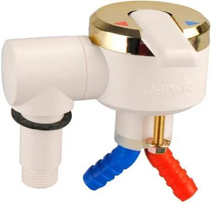 Barwig Perfect Einhebelmischer, Ø27mm, Tülle, Mikroschalter, gold, Auftisch