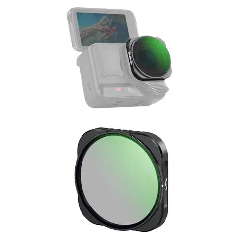 NEEWER CPL Filter Polfilter Kompatibel mit Insta360 Ace Pro Insta 360 Ace Pro 2, Zubehör NICHT kompatibel mit der aktualisierten Version des neu gestalteten runden achteckigen Objektivschutzes, FL-C19