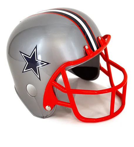 American Football Helm – Silber-Rot von Widmann