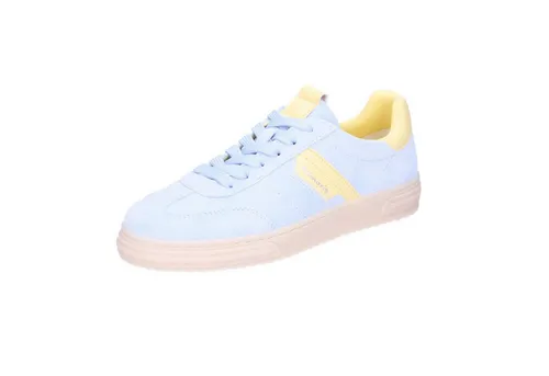 Tamaris 1-23788-42 Damen Sneaker - Sneaker low, strapazierfähiges Obermaterial aus Veloursleder und Lederimitat, herausnehmbare Innensohle für hohen Tragekomfort und individuelle Passform.
