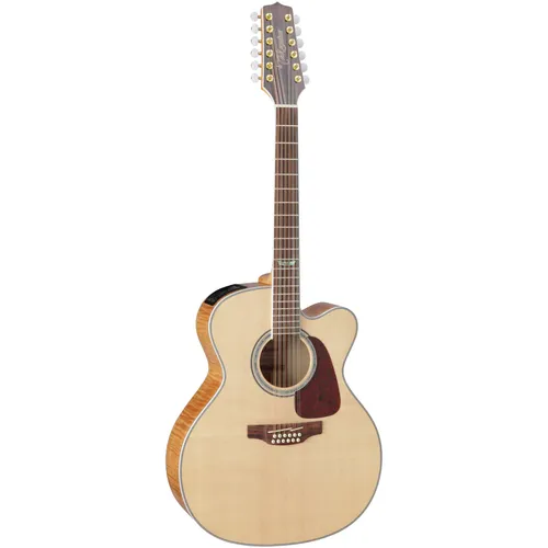 Takamine GJ72CE12N 12-String Westerngitarre - 12-Saiter Westerngitarre mit sorgfältiger Verarbeitung und hochwertigen Materialien für ein außergewöhnliches Klangerlebnis.