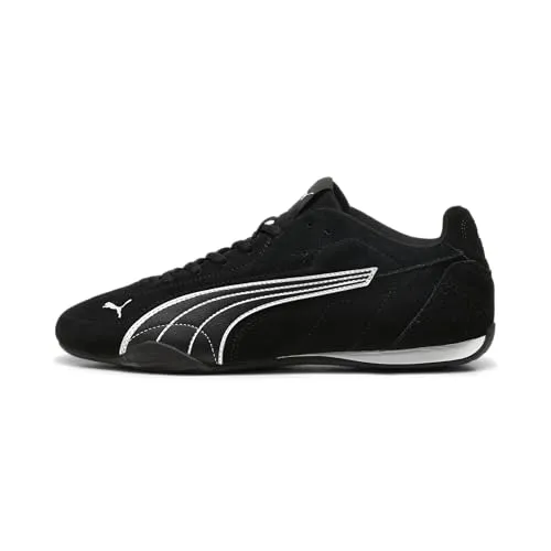PUMA Catch Sneakers Erwachsene, Gr. 40, schwarz-weiß - Stylische Sneaker für Erwachsene aus Textil und Leder, ideal für jeden Anlass – komfortabel und vielseitig für den perfekten Alltagslook.