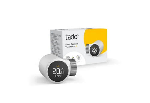 Tado Heizkörperthermostat Bridge + 2 Heizkörperthermostate+ Hombli Christmas Light