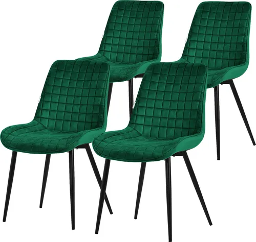 ML-DESIGN Polsterstuhl Esszimmerstühle 4er Set Samt