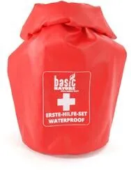 Plus - Erste Hilfe Set wasserdicht - Wasserdichtes Erste-Hilfe-Set nach DIN 13 167, ideal für Motorradfahrer. Kompakt und schnell griffbereit, perfekt für Outdoor-Abenteuer.