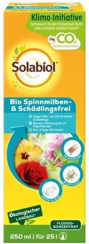 Produktbild Solabiol Bio Spinnmilben- & Schädlingsfrei - 250 Ml