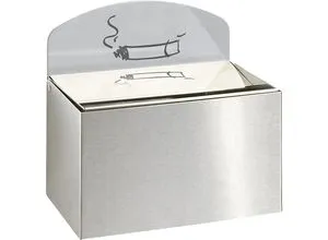 VAR Wandascher mit Hinweisschild in grau von VAR