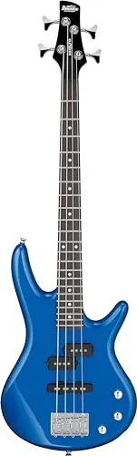 Ibanez GSRM20-SLB E-Bass Starlight Blue - GIO miKro Series E-Bass, ideal für Einsteiger mit leichtem Pappel-Korpus und vielseitigen Tonabnehmern für einen kraftvollen Sound.