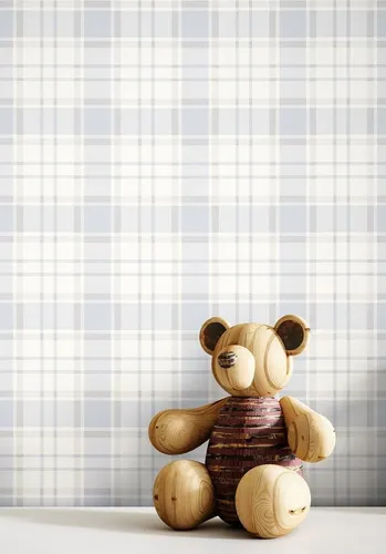 Newroom Vliestapete, Blau in blau von Newroom