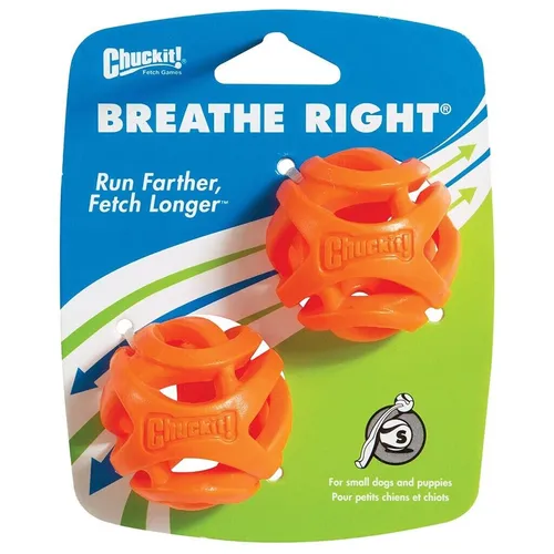 Chuckit! Air Fetch Ball Small - 2er Pack Hundespielzeug Apportierspielzeug
