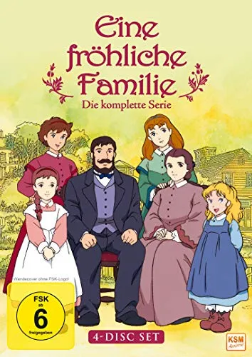 Eine fröhliche Familie - Die komplette Serie [4 DVDs] - Familienfreundliche Filmreihe, freigegeben ab 6 Jahren, ideal für gemeinsame Filmabende.