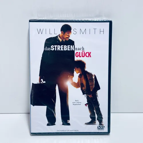 Das Streben nach Glück DVD NEU+ OVP - Inspirierender Film mit Will Smith über die Suche nach Glück, ideal für die ganze Familie. Spieldauer: ca. 113 Minuten, in Deutsch, Englisch und Türkisch.