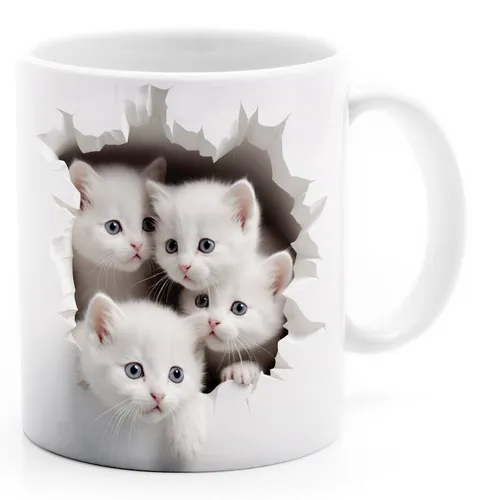 Kaffee- & Teebecher Weiß von MoonWorks