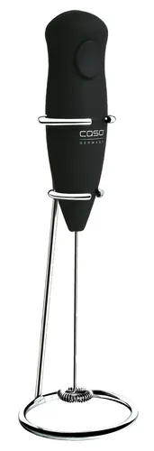 CASO 1610 Fomini Stabmilchaufschäumer, Schwarz in schwarz von CASO