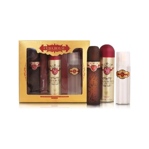 Cuba Original Cuba Royal zestaw woda toaletowa spray 100ml + dezod 5425017737131