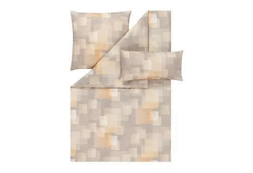 Estella Bettwäsche Atelier, Orange, 135x200 cm in orange von ESTELLA