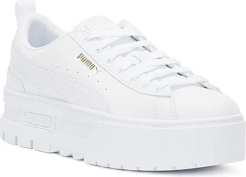 Puma Mayze Classic Damen Sneaker, Größe: 37 EU - Sneaker für Damen mit echtem Leder-Obermaterial und klobiger Sohle. Ideal für urbanen Glamour und sportlichen Chic, perfekt für jeden Streetstyle.