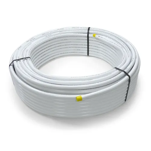 PipeTec Alu-Verbundrohr 16x2 mm – 25m Mehrschicht-Verbundrohr in Weiß - Das PipeTec Alu-Verbundrohr 16x2 mm in Weiß bietet durch seine fünf Schichten hohe Stabilität und Flexibilität. Ideal für Heizungs- und Sanitärinstallationen, garantiert es eine sichere und langlebige Nutzung.