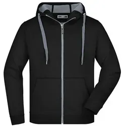 Kapuzen Sweatjacke Doubleface JN355