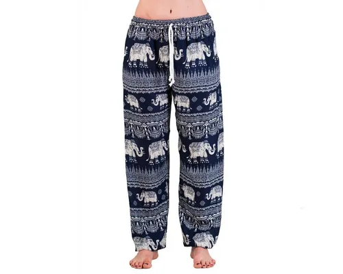 PANASIAM muck Pants, Elefant 01 Blue Tones von PANASIAM