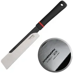 FAMEX Japansäge 5520 Dozuki 160mm - Präzisionssäge für feine Schnitte, ideal für Holz und Kunststoff. Das extrem dünne Sägeblatt ermöglicht saubere Ergebnisse mit minimalem Kraftaufwand.