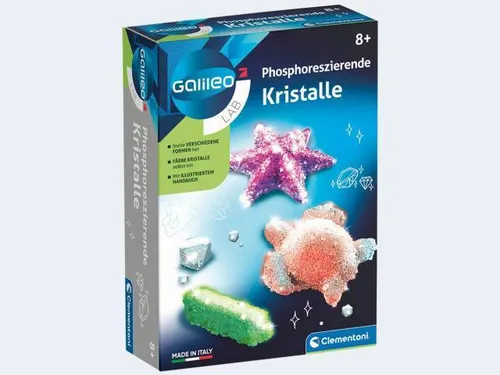 Clementoni 69487 Galileo Lab – Phosphoreszierende Kristalle NEUHEIT 2023 OVP<