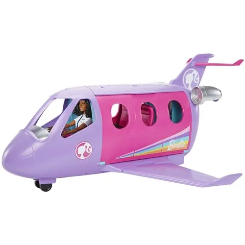Barbie Flugzeug und Pilot Puppe