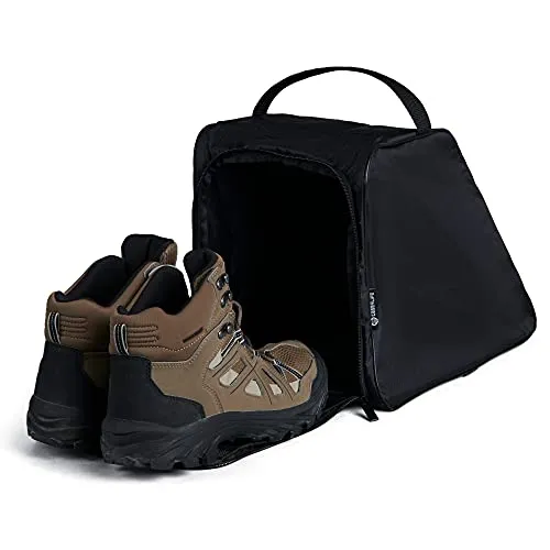 Case4Life Wasserabweisende Stiefeltasche für Wanderschuhe in schwarz von Case4Life