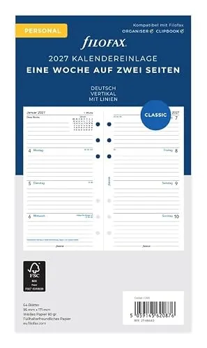 Papier für Hefter von Filofax