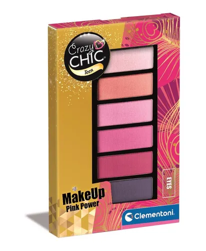Produktbild Clementoni Zestaw piękności cienie Pink Power 18852 CLEMENTONI 8005125188529