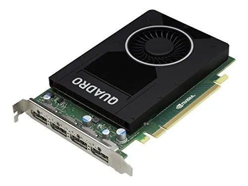 PNY Nvidia Quadro M2000 4 GB GDDR5 - Grafik-/Videokarten mit 768 CUDA-Kernen für reibungslose Grafikverarbeitung und zertifizierte Unterstützung für führende Anwendungen in professionellen Workstations.