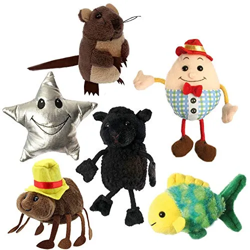 The Puppet Company Kinderreime Fingerpuppen 6er Set, PC002040