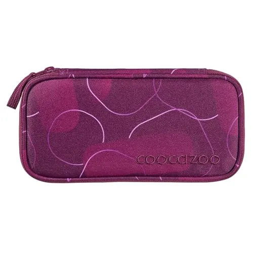 coocazoo Mäppchen „Berry Bubbles”, rosa-pink, Federmäppchen, großes Hauptfach, Schlaufen für Zirkel, Geodreieck und Lineal, Stundenplanfach, Stiftehalter, Reißverschlussfach, ab der 3. Klasse